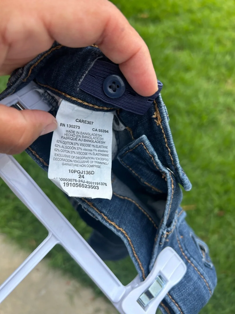 Wrangler Kids Dark Blue Stretch Denim Jeans
